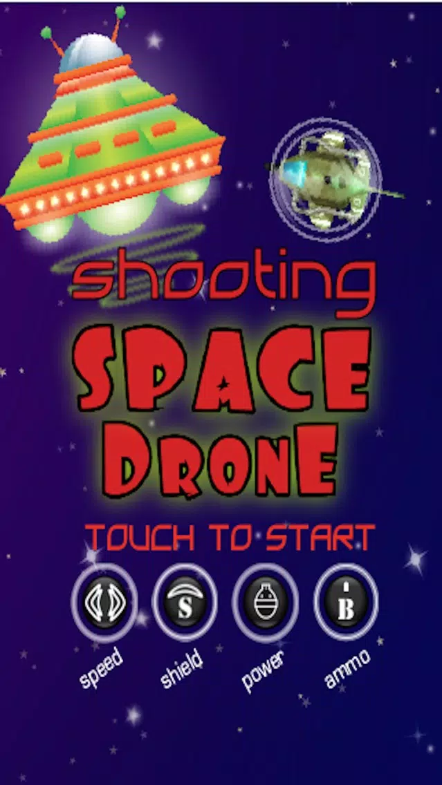 Shooting Space Drone سکرین شاٹس