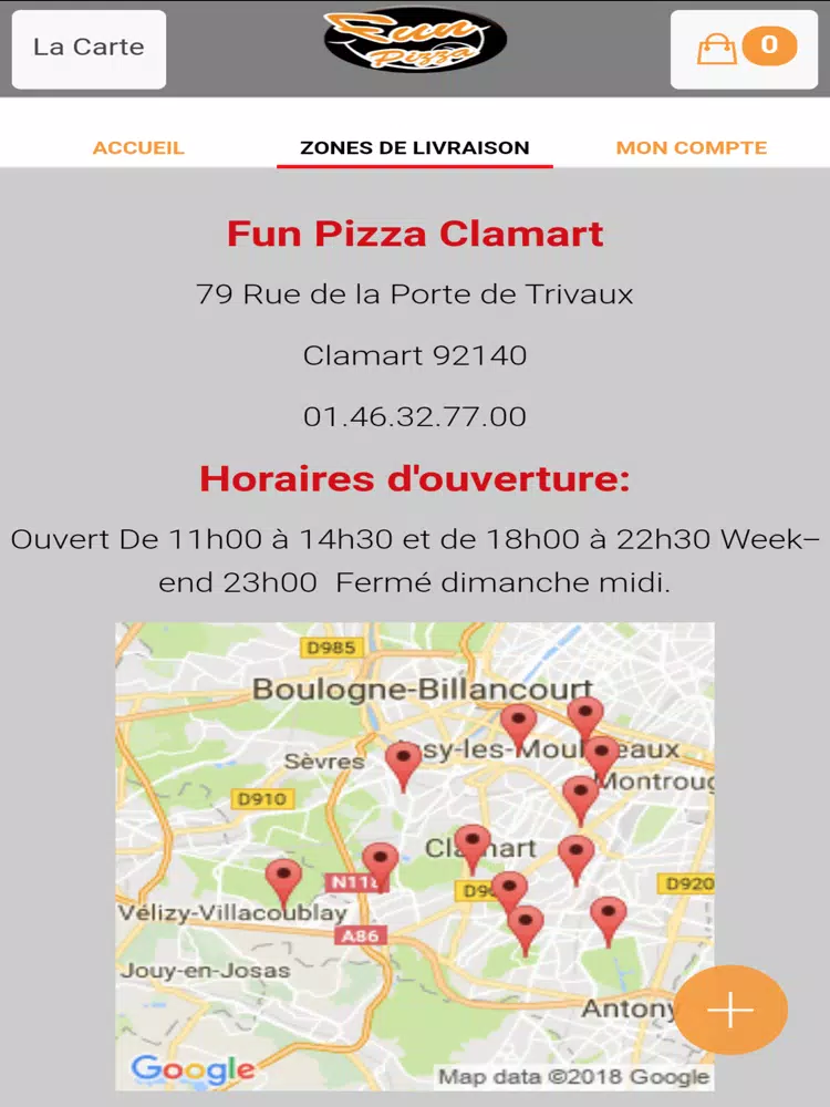 Fun Pizza Clamart iPad Screenshots