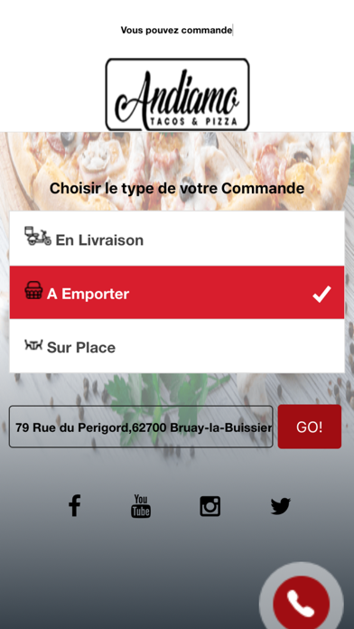 Andiamo Pizza Bruay Screenshots