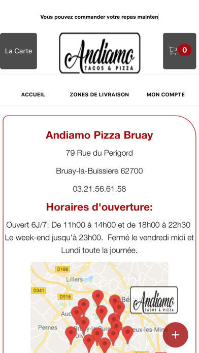 Andiamo Pizza Bruay Screenshots