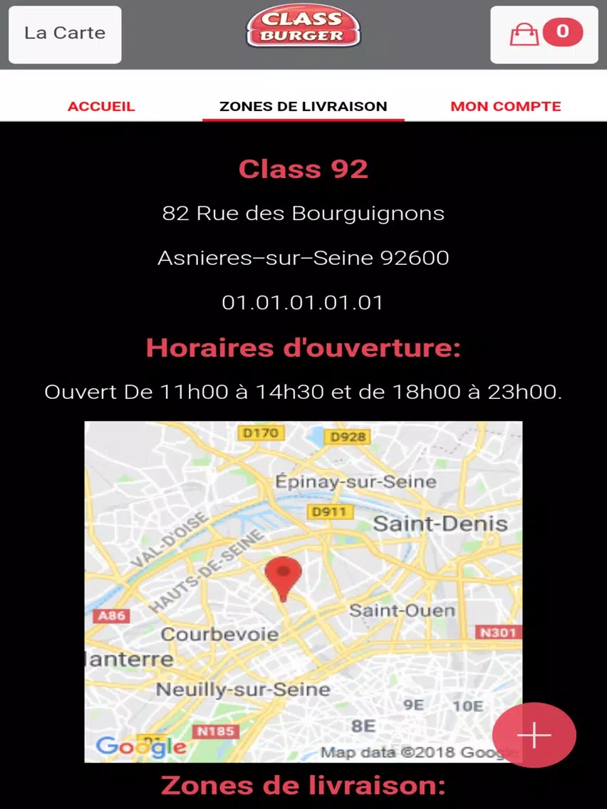 Class Burger iPad Screenshots