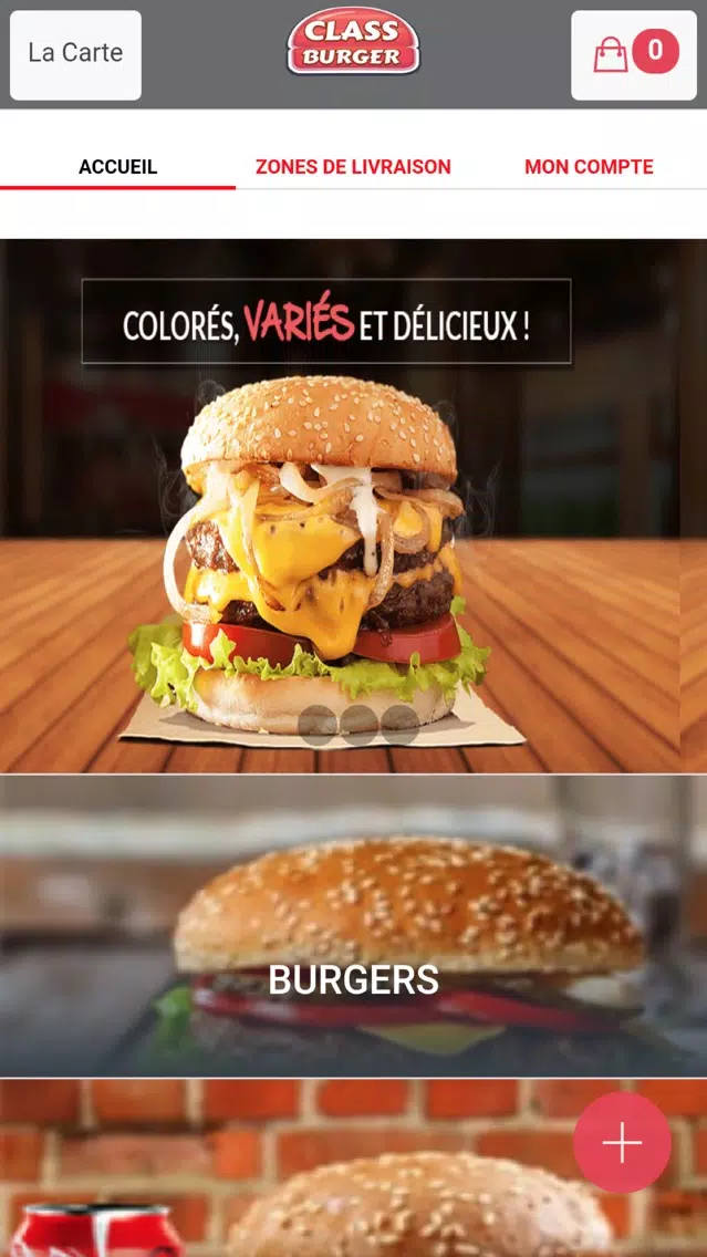 Class Burger Screenshots