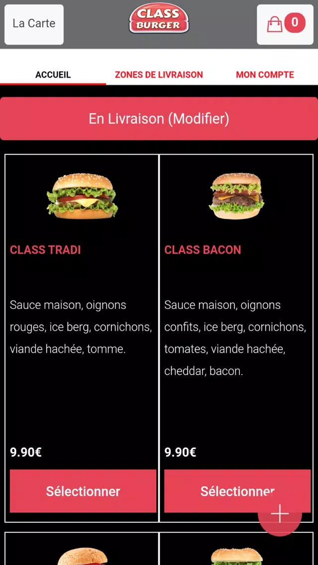 Class Burger Screenshots
