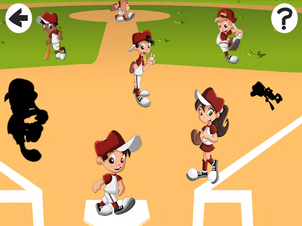 Academy Baseball: Shadow Game for Children to Learn and Play iPad Screenshots