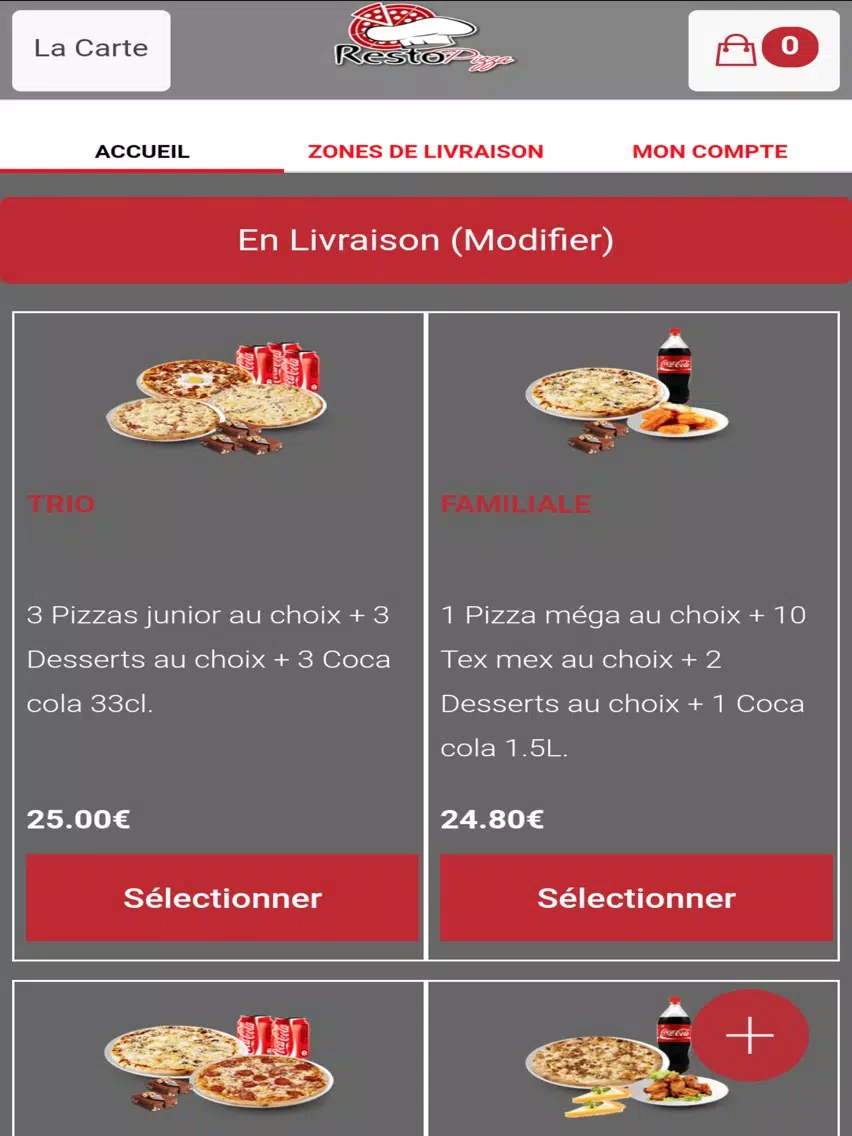 Resto Pizza iPad Screenshots