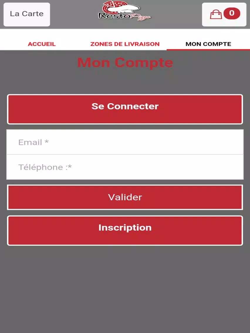 Resto Pizza iPad Screenshots