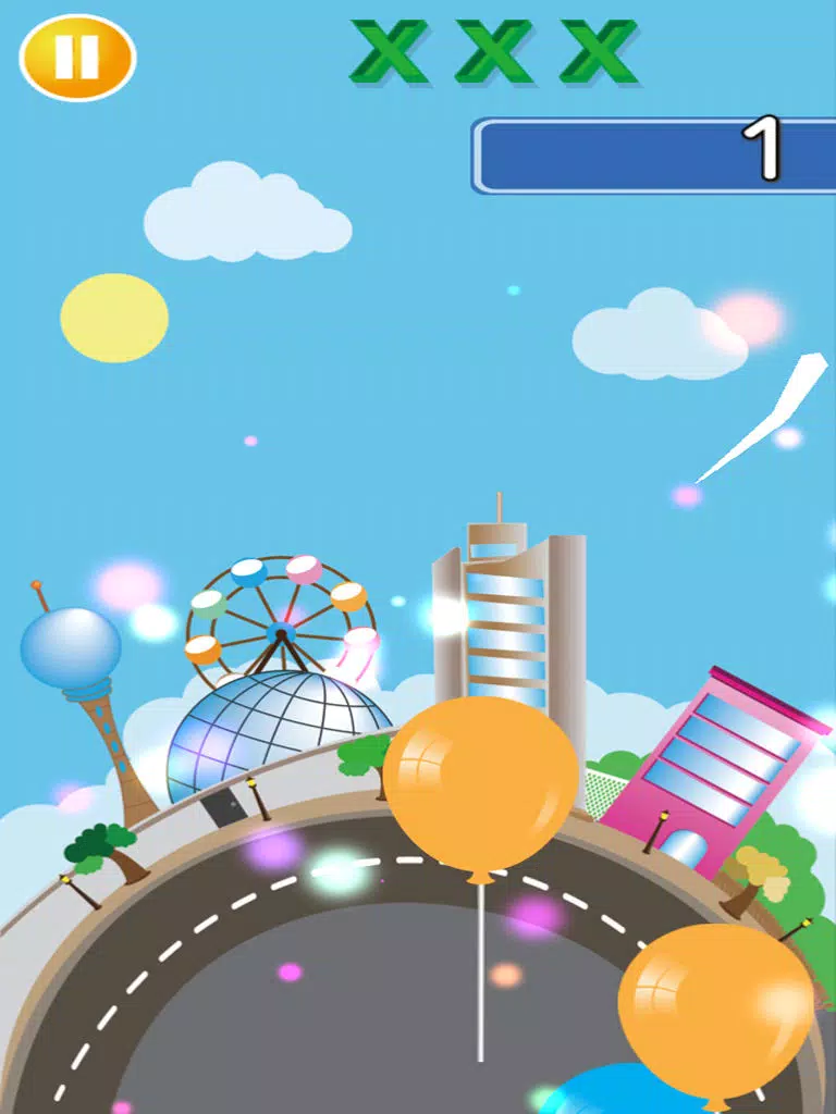 Tangkapan skrin Cut balloon by excalibur iPad 