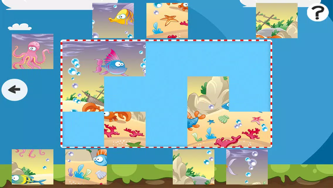 An Ocean Jigsaw Puzzle for Pre-School Children with Animals of the Sea Screenshots