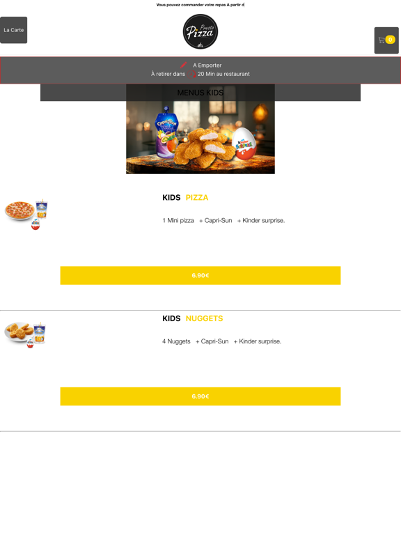 PRESTO PIZZA PONT AUDEMER iPad Screenshots