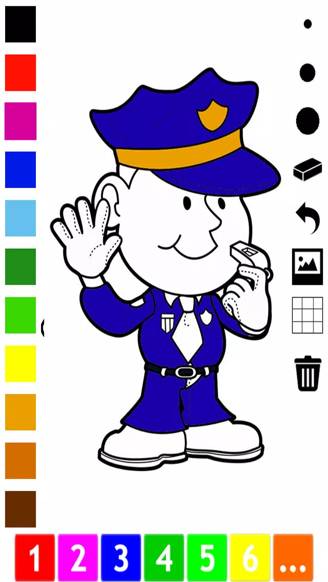 A Coloring Book of Occupations for Children: Learn to draw and color your dream job Screenshots