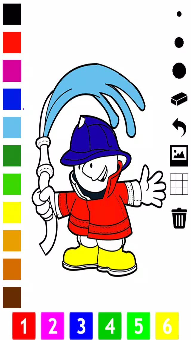 A Coloring Book of Occupations for Children: Learn to draw and color your dream job Screenshots