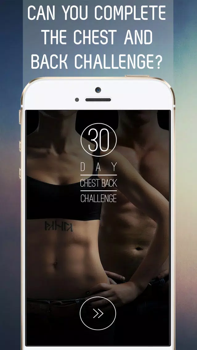 30 Day Chest and Back Challenge for Upper Body Workout Screenshots