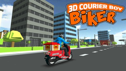 3D Courier Boy Biker Screenshots