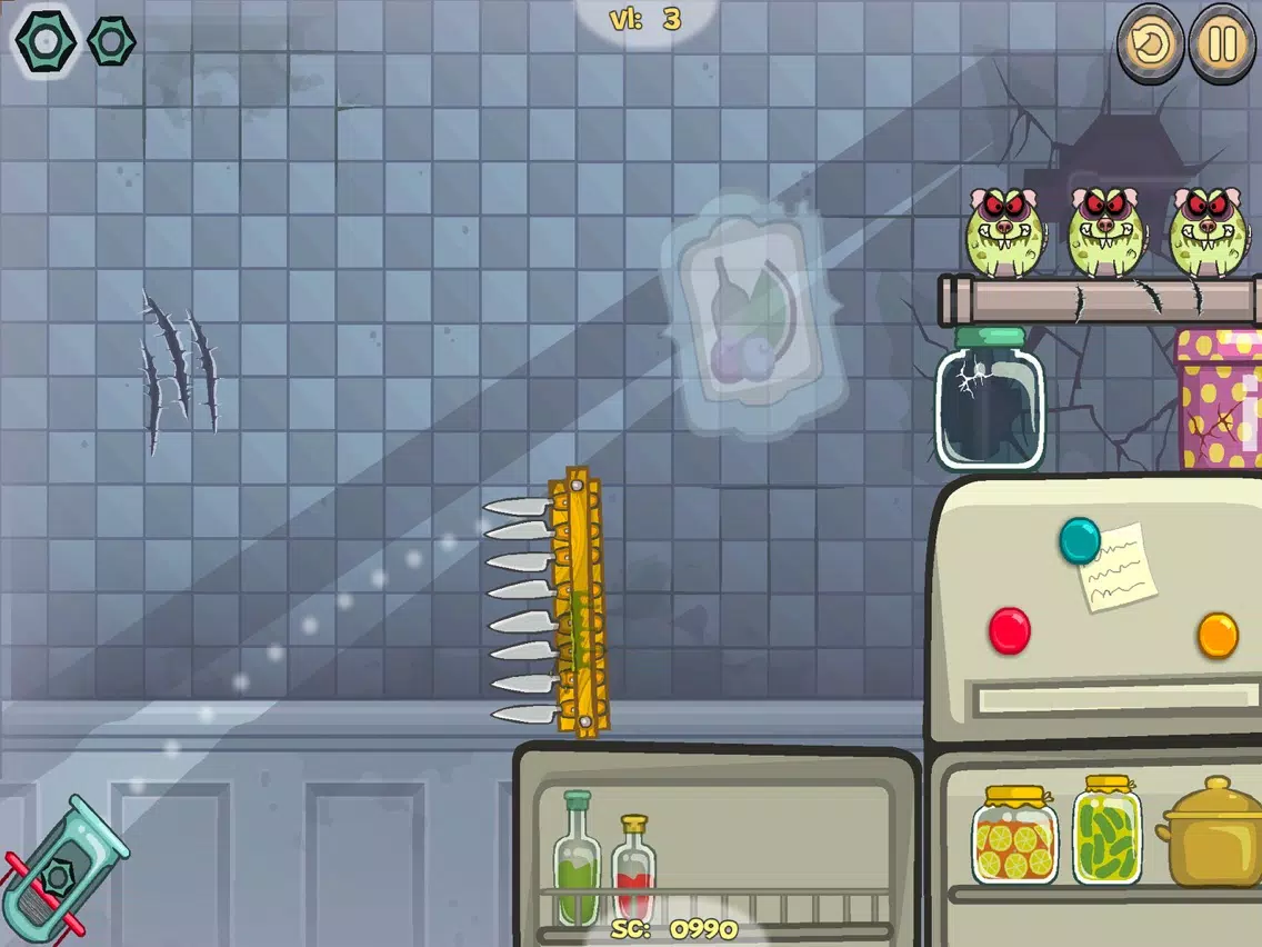 Rats Invasion 3 - Physics Puzzle Game iPad Screenshots