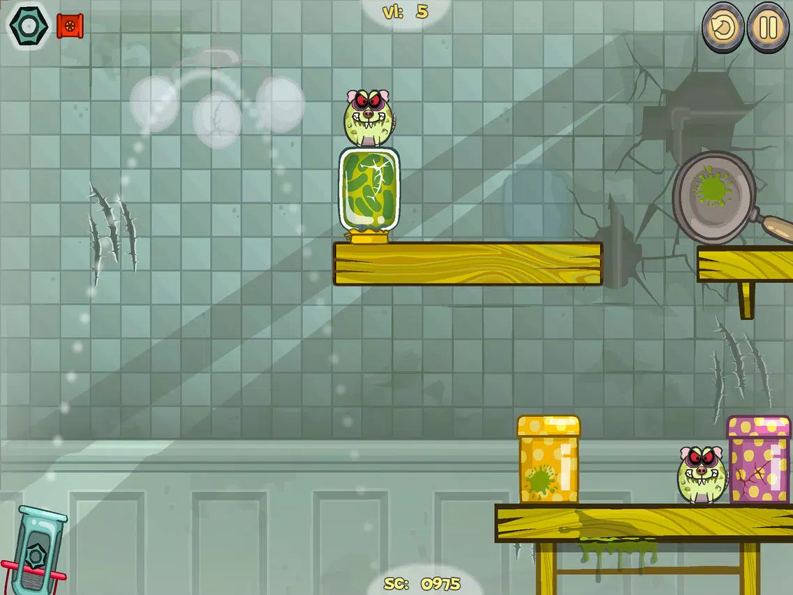 Rats Invasion 3 - Physics Puzzle Game iPad Screenshots
