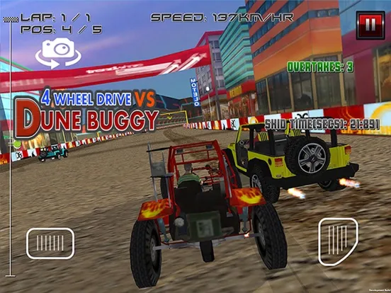 4 Wheel Drive Vs Dune Buggy - Free 3D Racing Game iPad  سکرین شاٹس