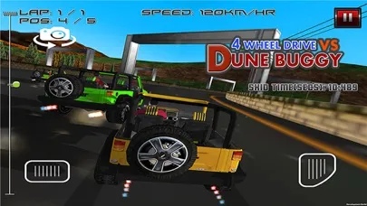 4 Wheel Drive Vs Dune Buggy - Free 3D Racing Game سکرین شاٹس