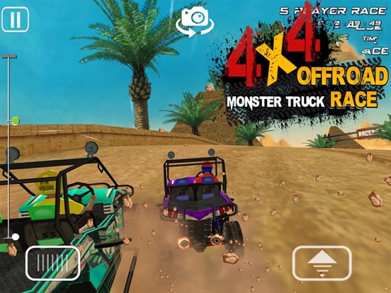 تصاویر 4x4 OFFROAD MONSTER TRUCK RACE iPad 