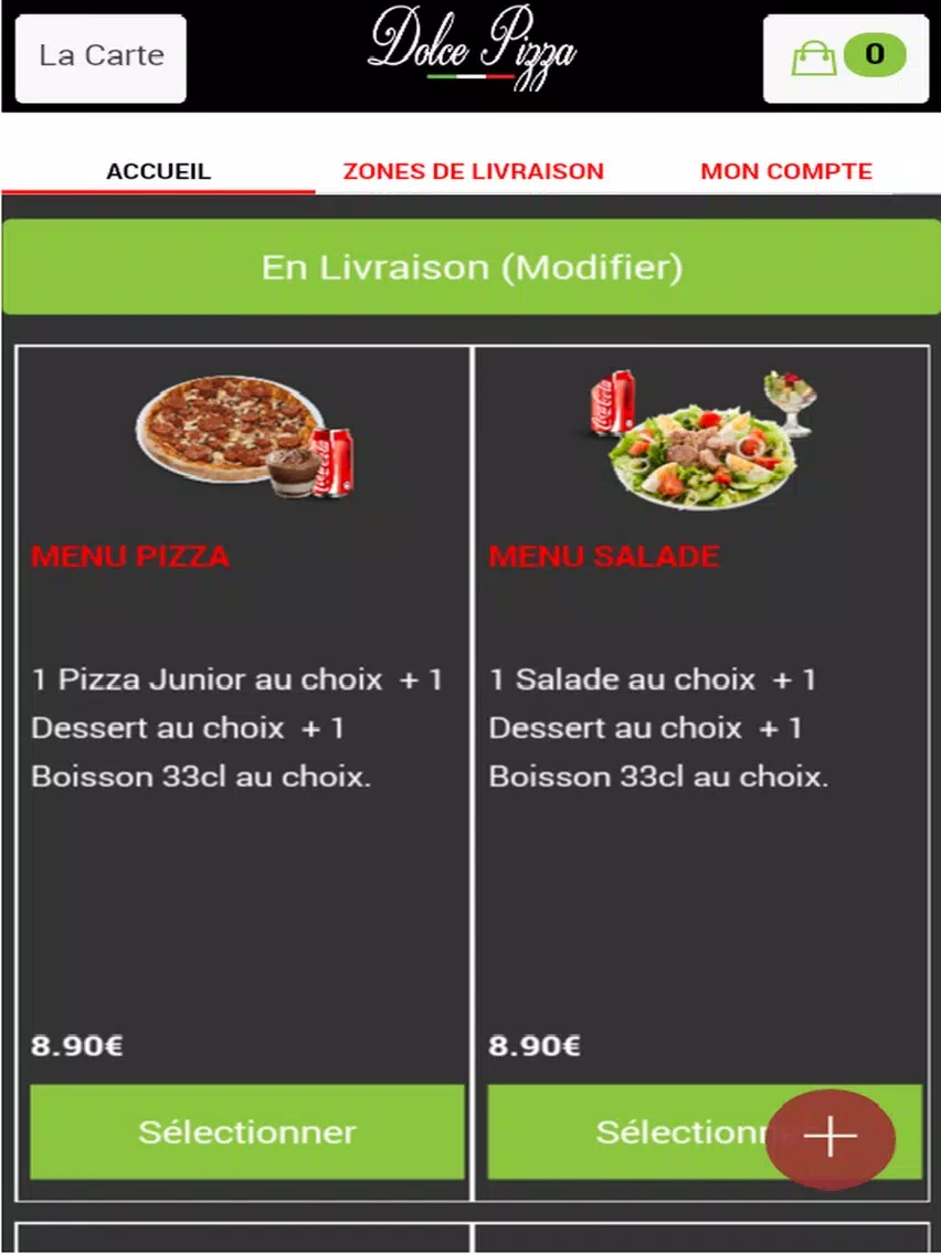 Dolce Pizza Orsay iPad Screenshots