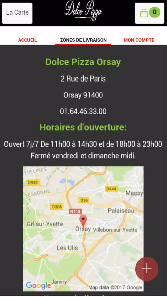 Dolce Pizza Orsay Screenshots