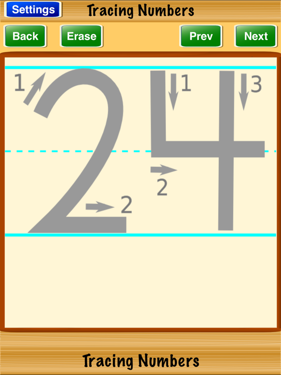 Tracing Numbers iPad Screenshots