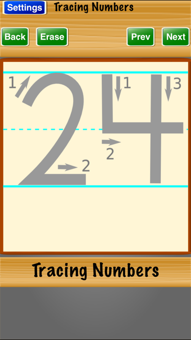 Tracing Numbers Screenshots