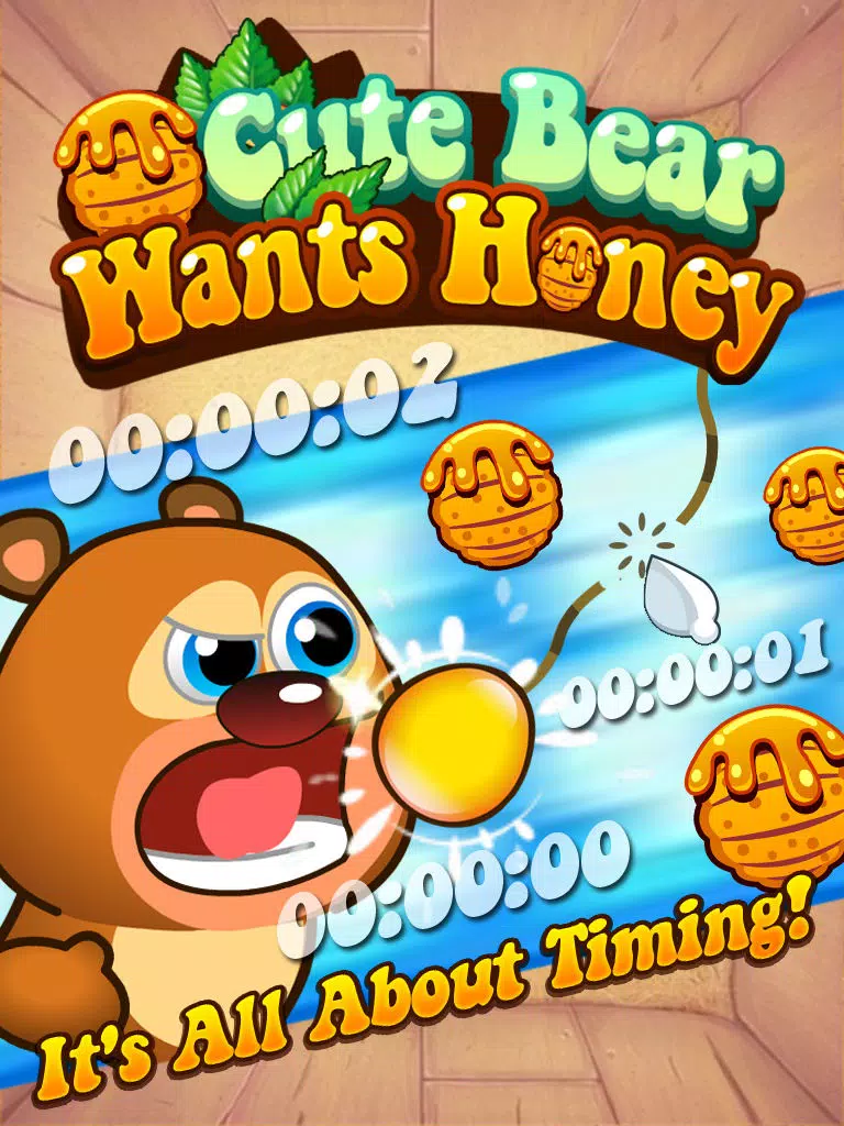 Where's my honey? — Action physics puzzle game iPad Screenshots