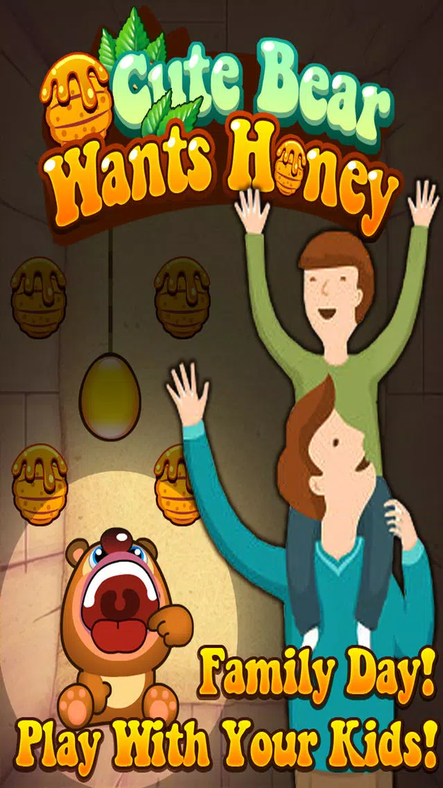 Where's my honey? — Action physics puzzle game Screenshots