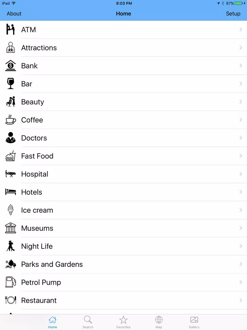 Los Angeles Guide - Totally Offline iPad Screenshots