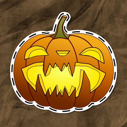 Jack-o'-lantern stickers Jack-o'-lantern stickers