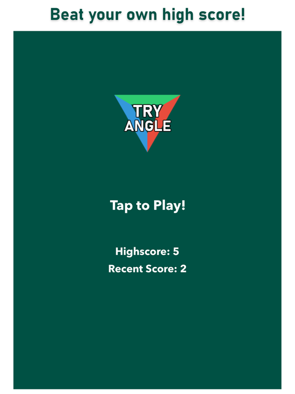 Tangkapan layar TryAngle: Rush iPad 