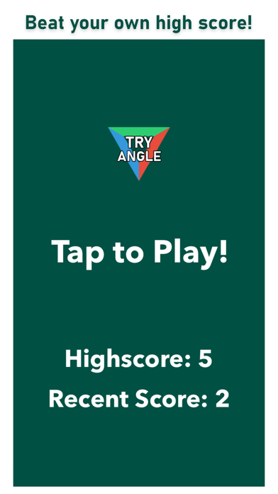 Tangkapan layar TryAngle: Rush