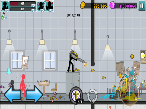Anger of Stick 5 : zombie iPad 應用截圖