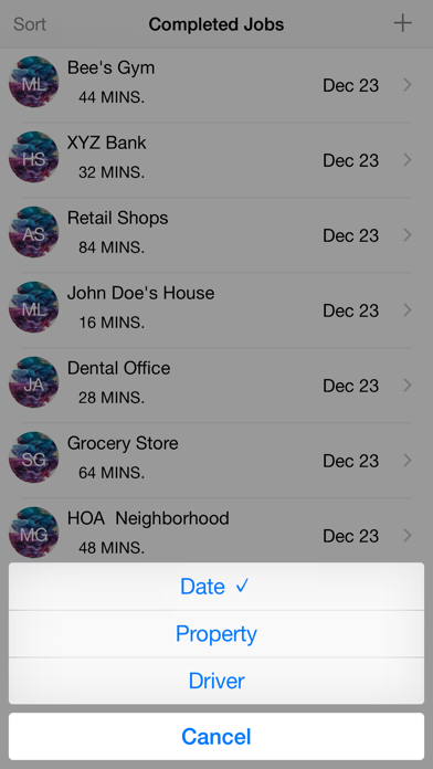 SnowClient - Snow Removal Screenshots