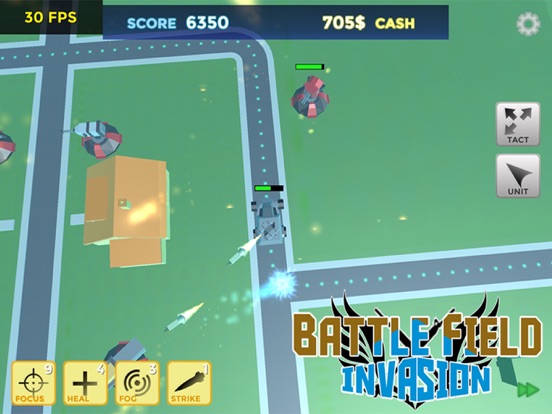 BATTLE FIELD INVASION - FREE 3D WAR STRATEGY GAME iPad 应用截图