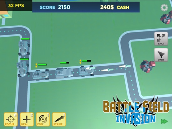 BATTLE FIELD INVASION - FREE 3D WAR STRATEGY GAME iPad 应用截图