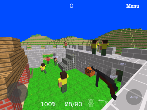 Ảnh chụp màn hình của CraftedBattle iPad 