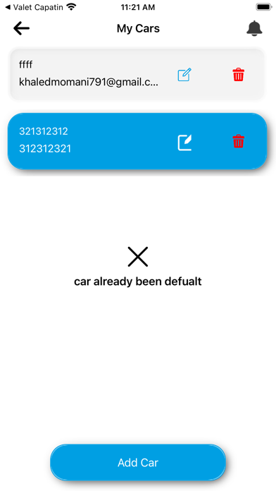SafeValet Screenshots