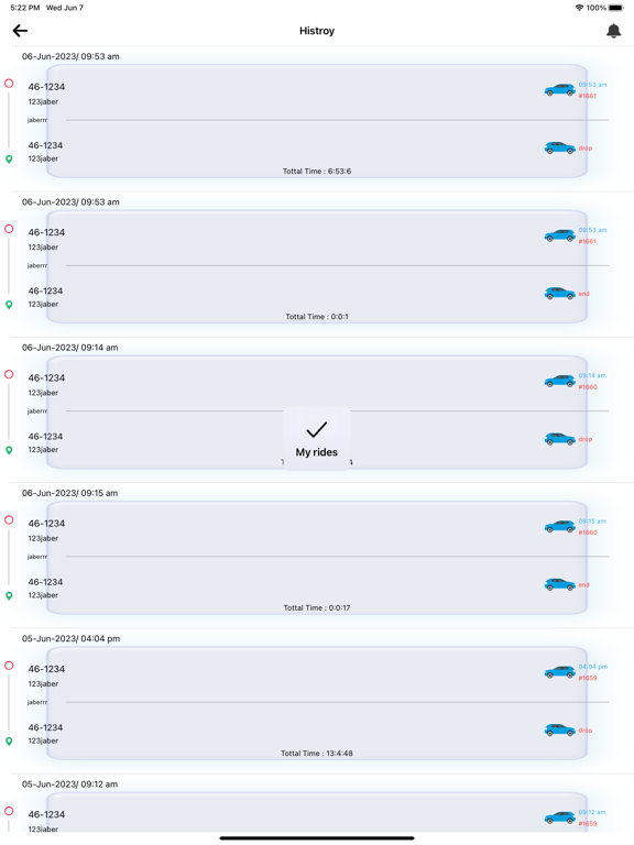 Safe Valet Captain iPad Screenshots