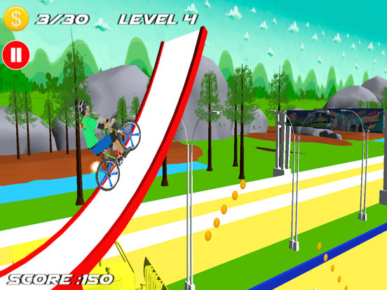 BMX Stunt Rider : Bike Race iPad Screenshots