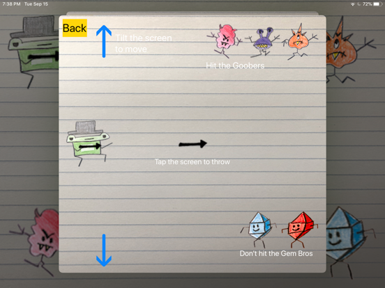 Скриншоты Doodle Dude: Goobers Attack iPad 