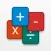 mathCards ÷ x + -