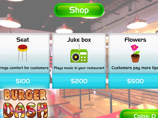 Burger Dash - Top Free Burger Cooking Diner Games iPad  سکرین شاٹس