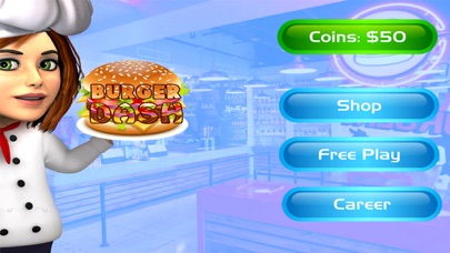 Burger Dash - Top Free Burger Cooking Diner Games سکرین شاٹس