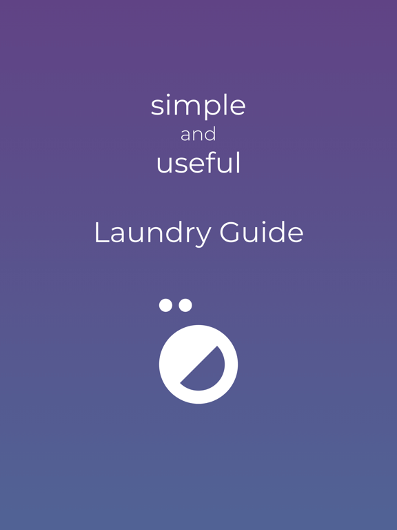 Laundry Guide iPad Screenshots