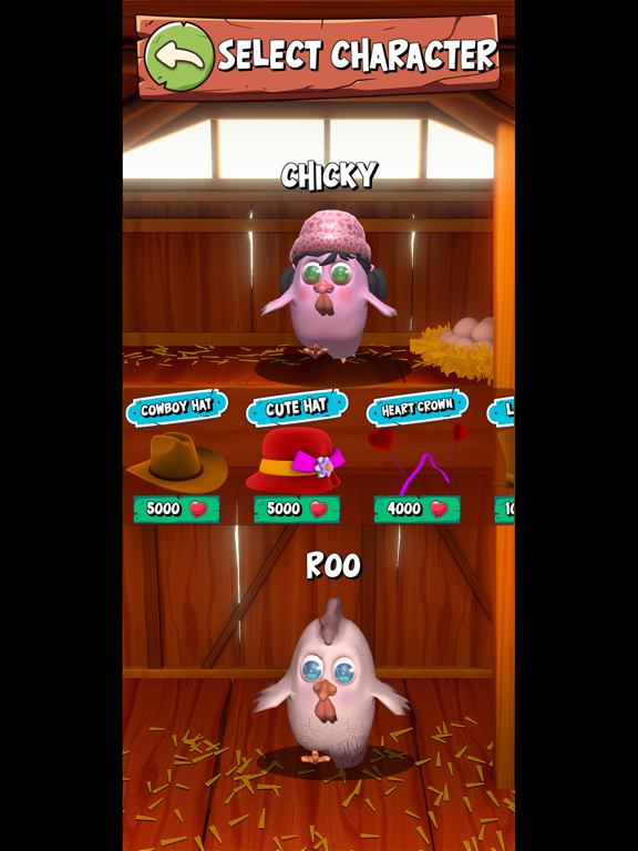 Chicky Love Run iPad  سکرین شاٹس