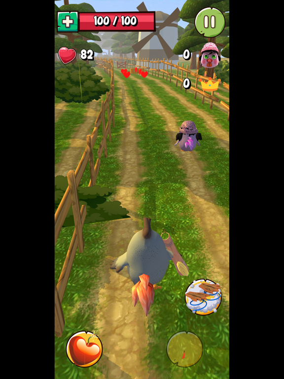 Chicky Love Run iPad  سکرین شاٹس