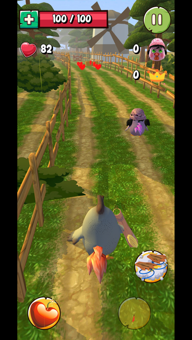Chicky Love Run سکرین شاٹس