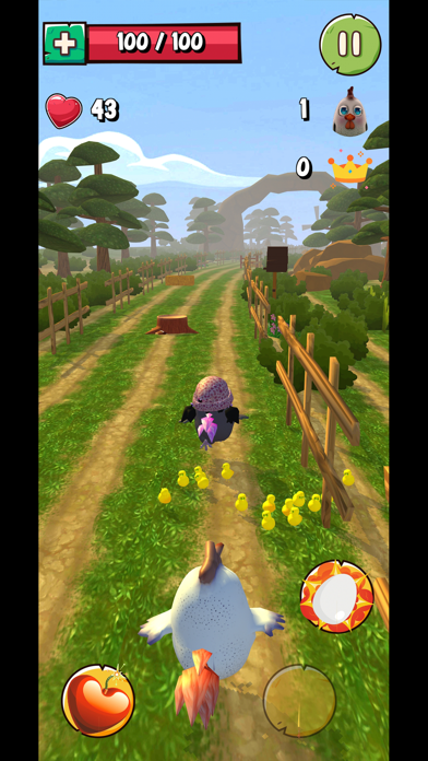 Chicky Love Run سکرین شاٹس