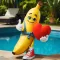 Funny Happy Banana Stickers